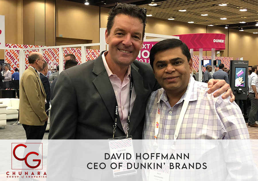 David Hoffmann CEO of Dunkin' Brands